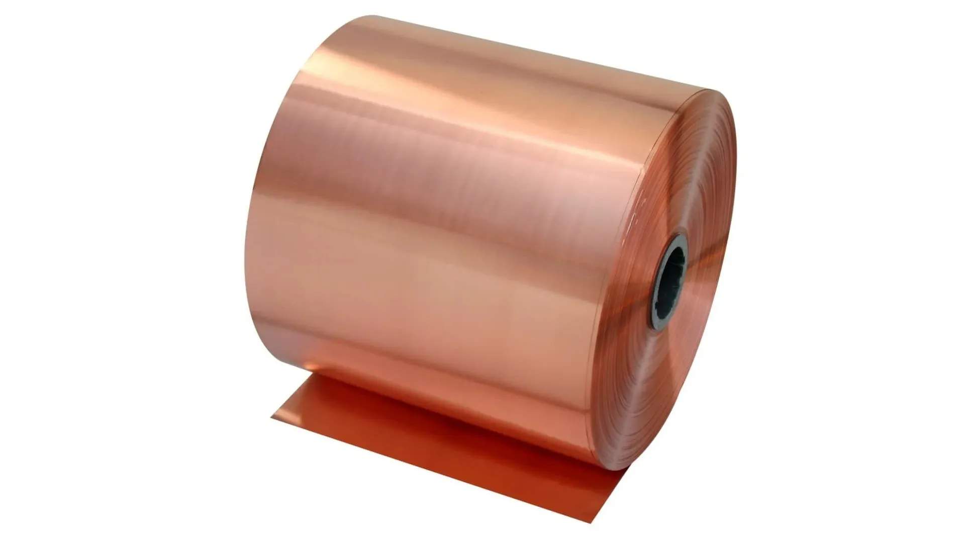 Медная лента М1 без покрытия 300х0.5 мм