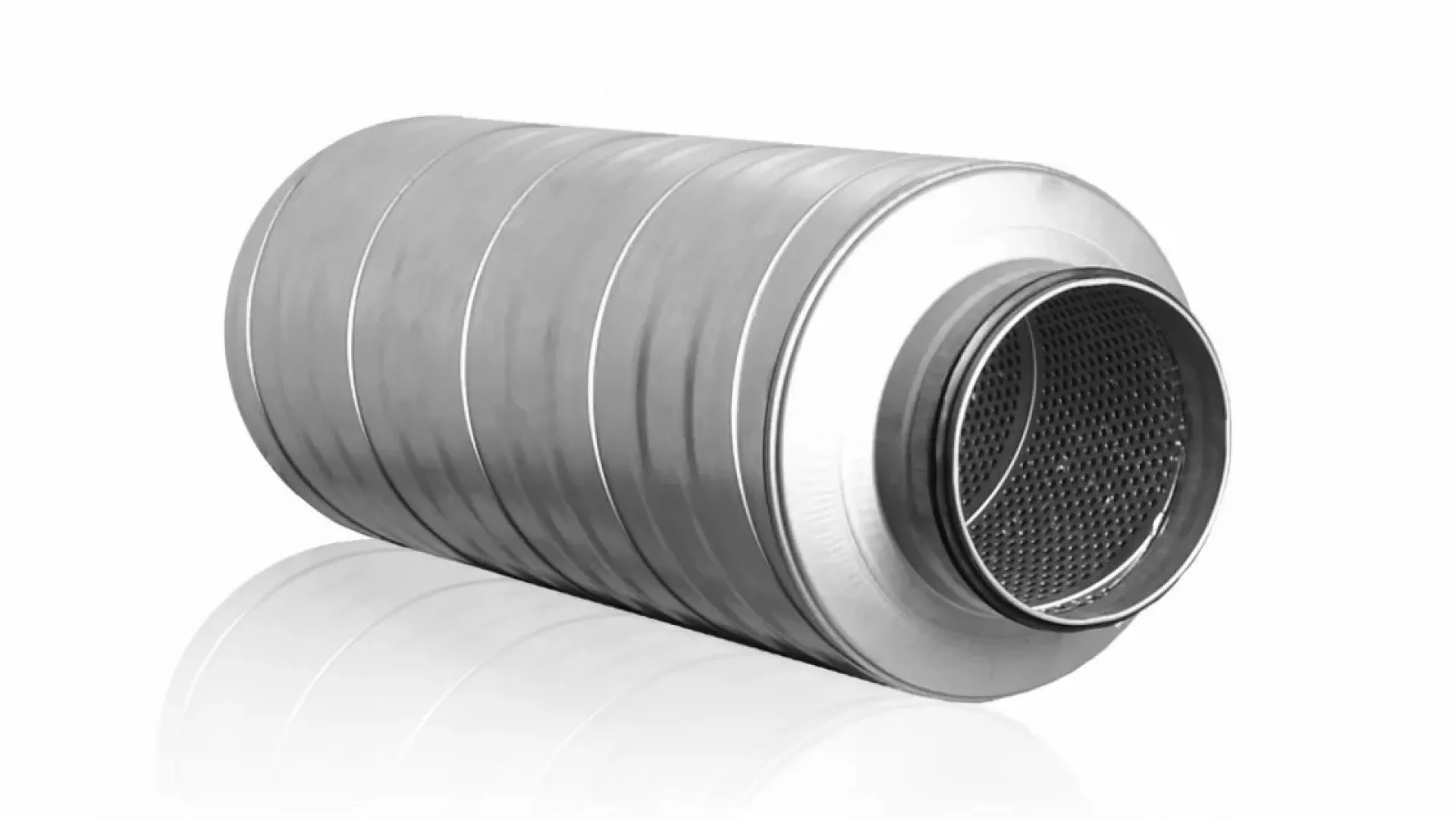 Шумоглушитель круглый ГТК трубчатый 900х1120х980 мм